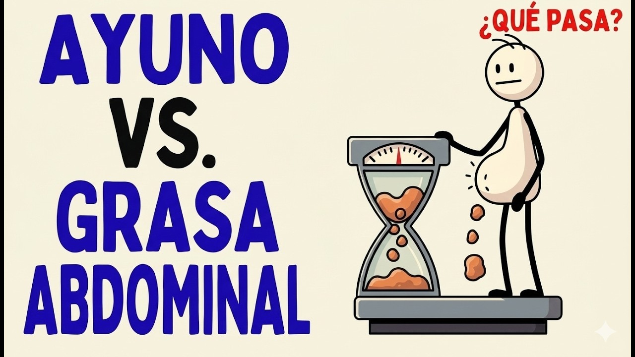 C&oacute;mo hacer ayuno intermitente para perder grasa abdominal (Ciencia explicada)