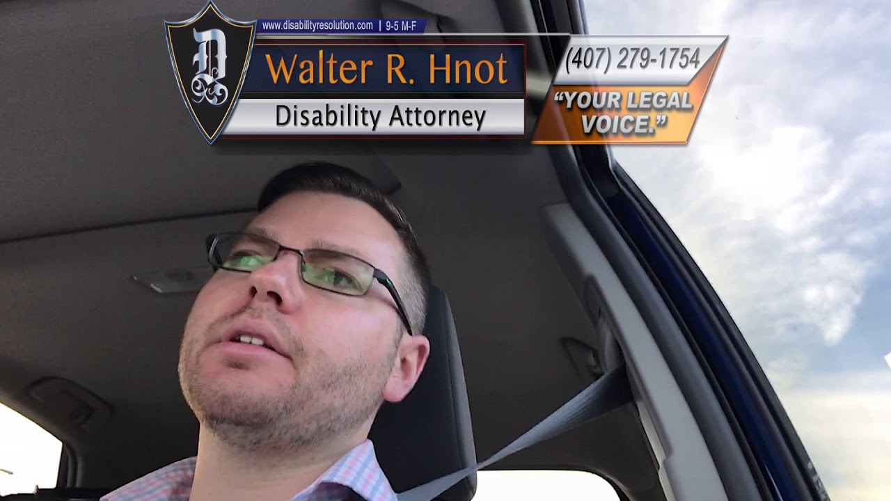 785: Question #1 of 20 most commonly asked questions for Disability Attorneys.  Attorney Walter Hnot