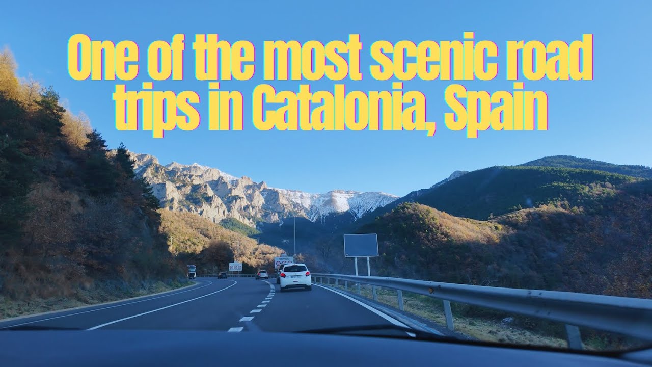 One of the most beautiful road trips in Catalonia, Spain - the road to Pyrenees