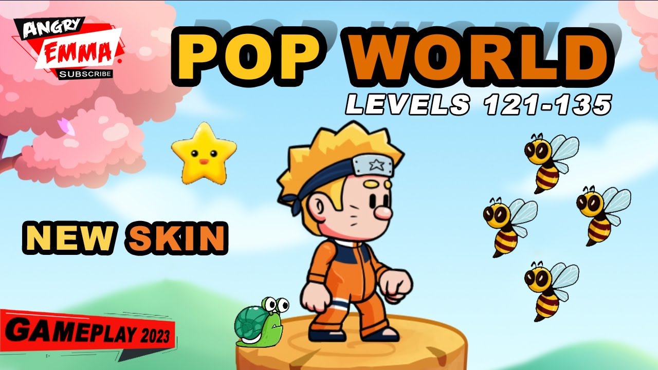 Pop's World - Levels 121-135 + TWO BOSSes + THREE BONUS LEVELS (Android Gameplay)