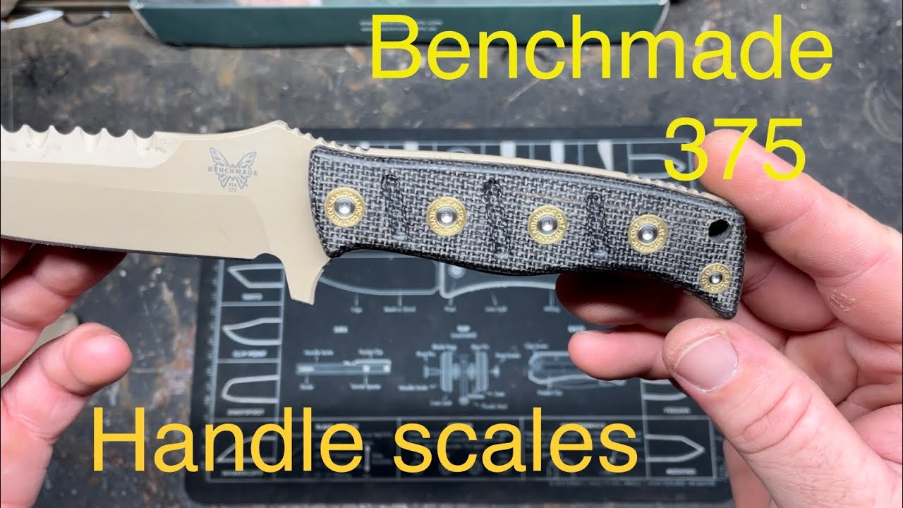 Benchmade Adamas 375 handle scales form Ali express