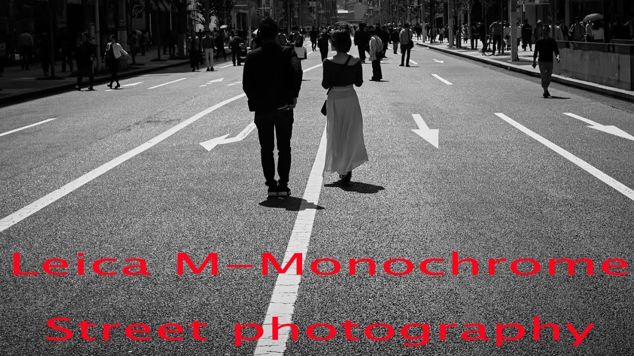 4K ) Urban Street Snap ( Leica M-Monochrome ( CCD ))