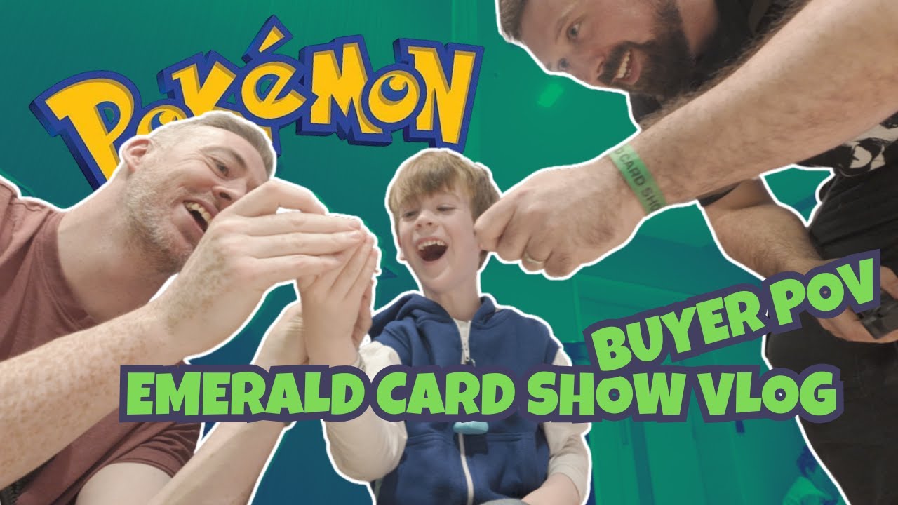 ТОЧКА ЗРЕНИЯ ПОКУПАТЕЛЯ: Видеоблог Emerald Card Show Dublin! Pokemon Challenge &mdash; смогу ли я пройт...
