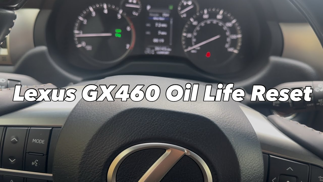 2023 Lexus GX460 Oil life Reset Maintenance Reset 2022