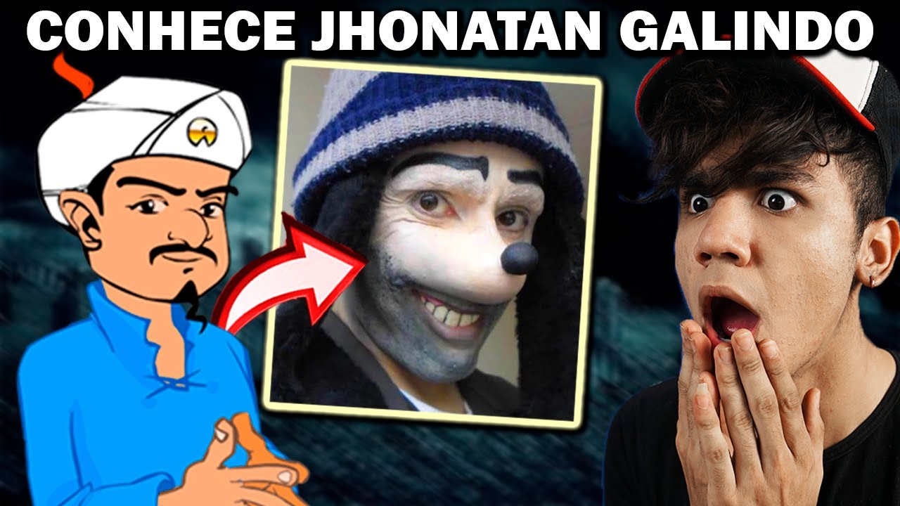 O AKINATOR CONHECE O JHONATAN GALINDO! (É SÉRIO!)