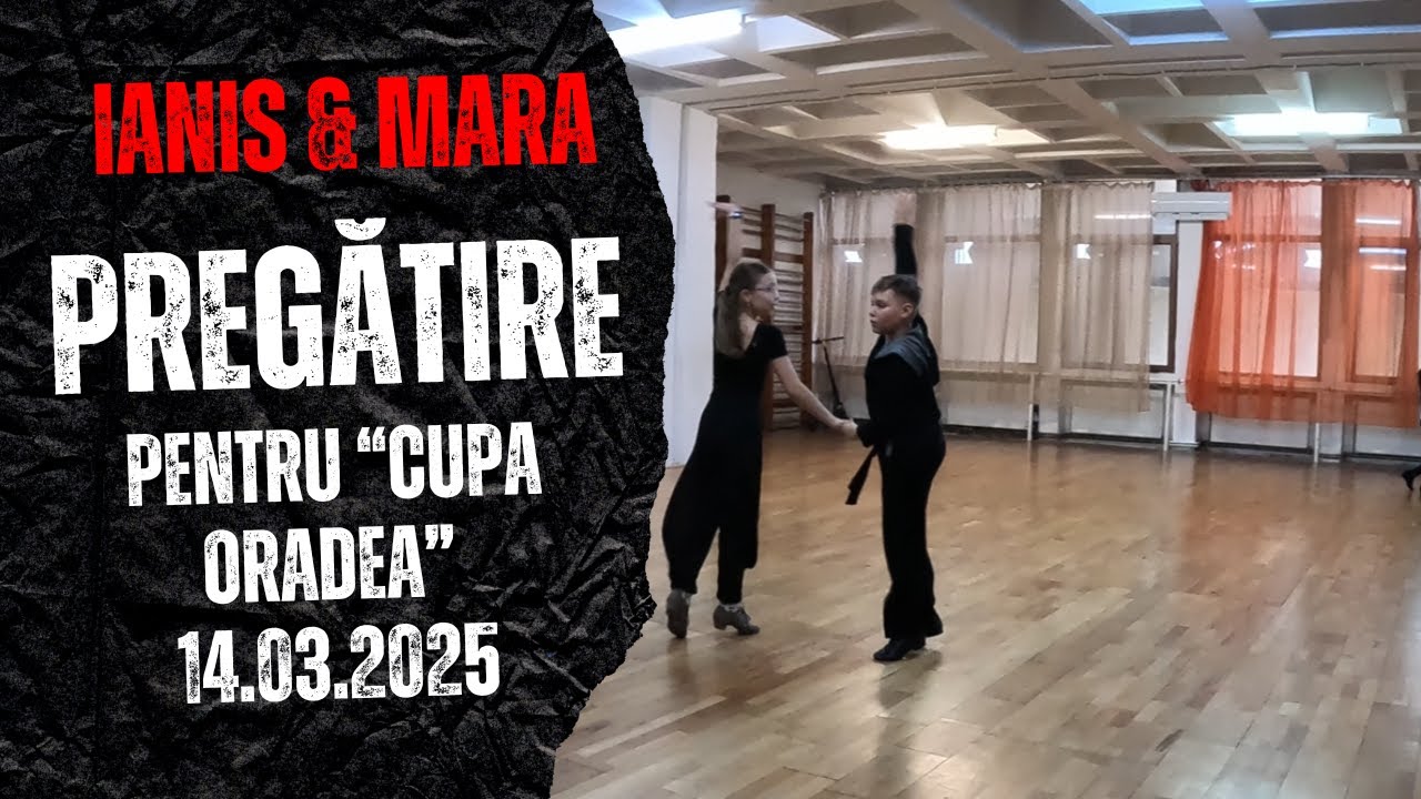 Ianis & Mara – Pregătiri intense pentru sezonul de primăvară  Noua categorie E 12–13 ani