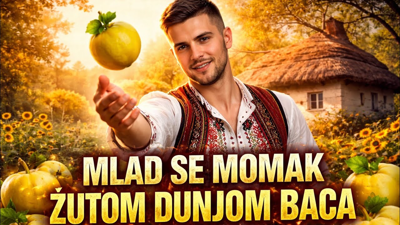 🎶Mlad se momak žutom dunjom baca🎶 || Tradicionalna crnogorska narodna pjesma🇲🇪👑 