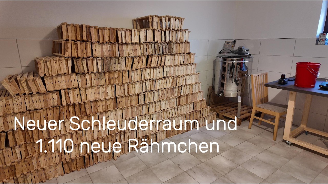 Vlog 07 - Schleuderraum endlich fast fertig