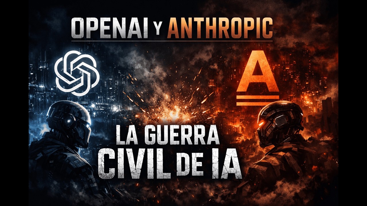 rivalidad entre OpenAI y Anthropic.