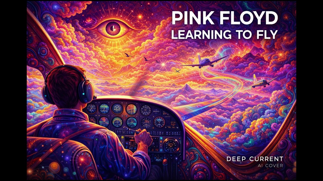 Pink Floyd – Learning to Fly (AI Cover) | DEEP CURRENT