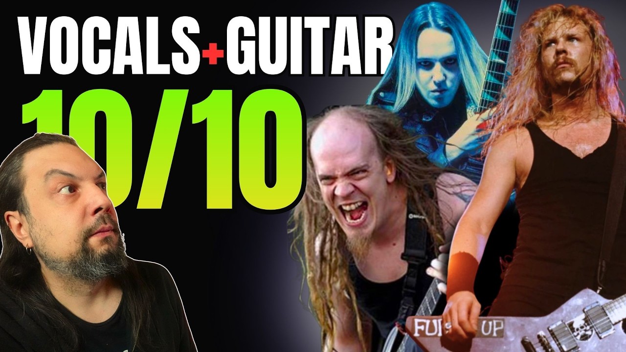 I 10 MIGLIORI CANTANTI CHITARRISTI del METAL  - 100% FRONTMAN?
