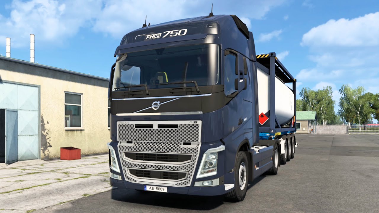 Euro Truck Simulator 2 - Volvo FH4 (Globetrotter XL) - Gameplay (PC UHD) [4K60FPS]