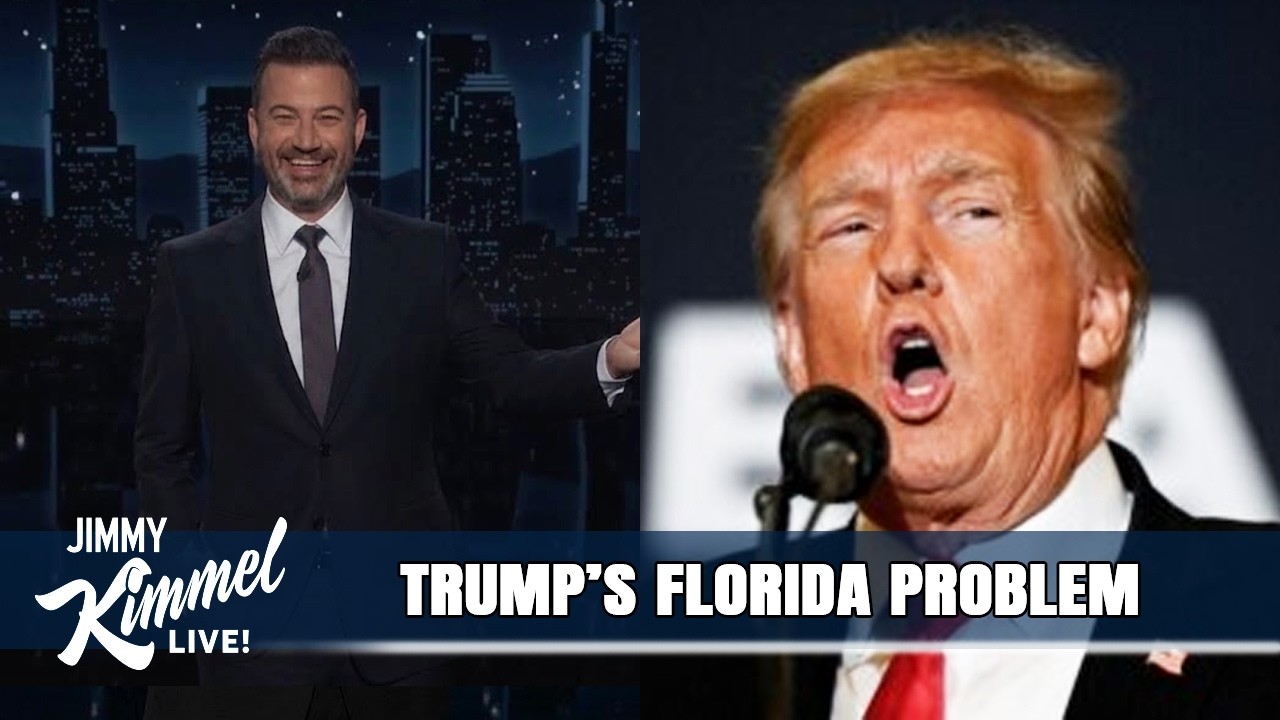 Trump&rsquo;s Florida Problem Just Got Bigger Than His Gold-Plated Circus | Jimmy Kimmel