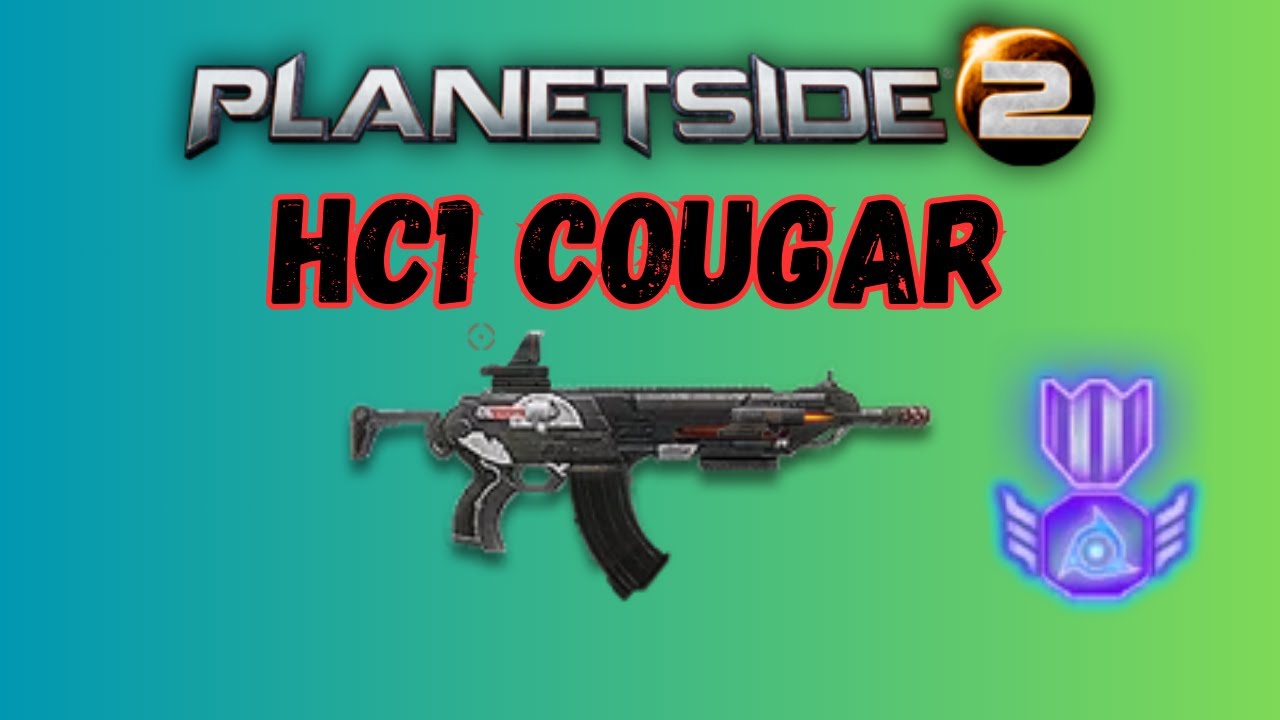 HC1 Cougar - TR's Obsolete Carbine | PlanetSide 2