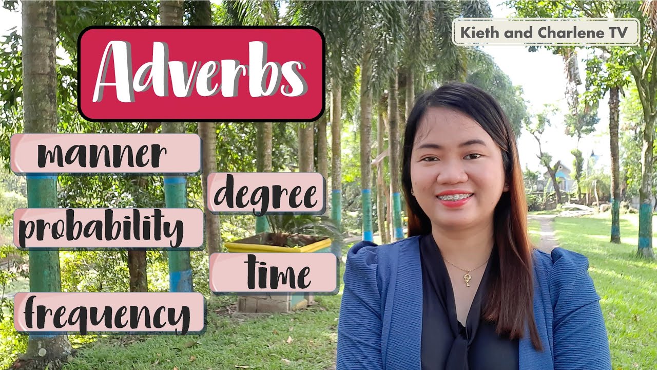 ADVERBS|| manner, degree, probability, time, frequency