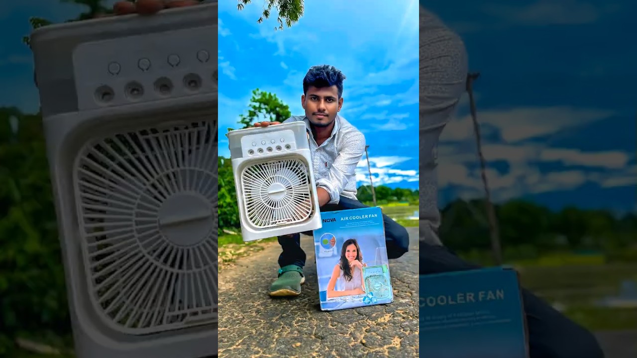 NOVA Portable Air Cooler Fan unboxing and testing review || Ajmol toys