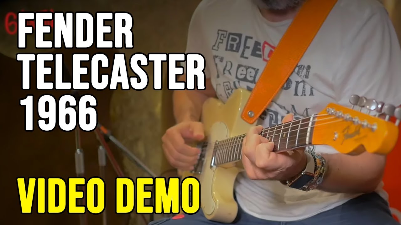 Fender Telecaster 1966 + Fender Super Reverb 1964 PART 1/2 Video Demo
