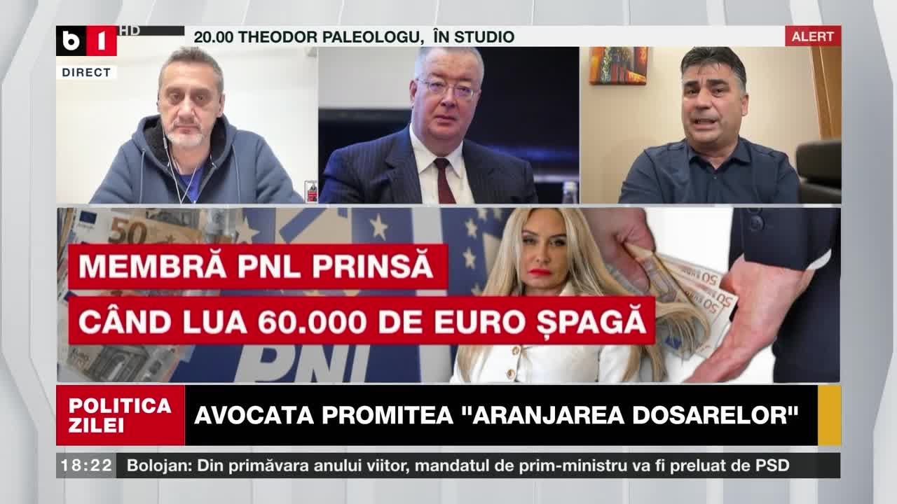 POLITICA ZILEI. AVOCATA: SUNT CONECTATĂ LA MAFIE, MINIȘTRI /CASETA FLAGRANTULUI AVOCATEI ȘPĂGARE/P4
