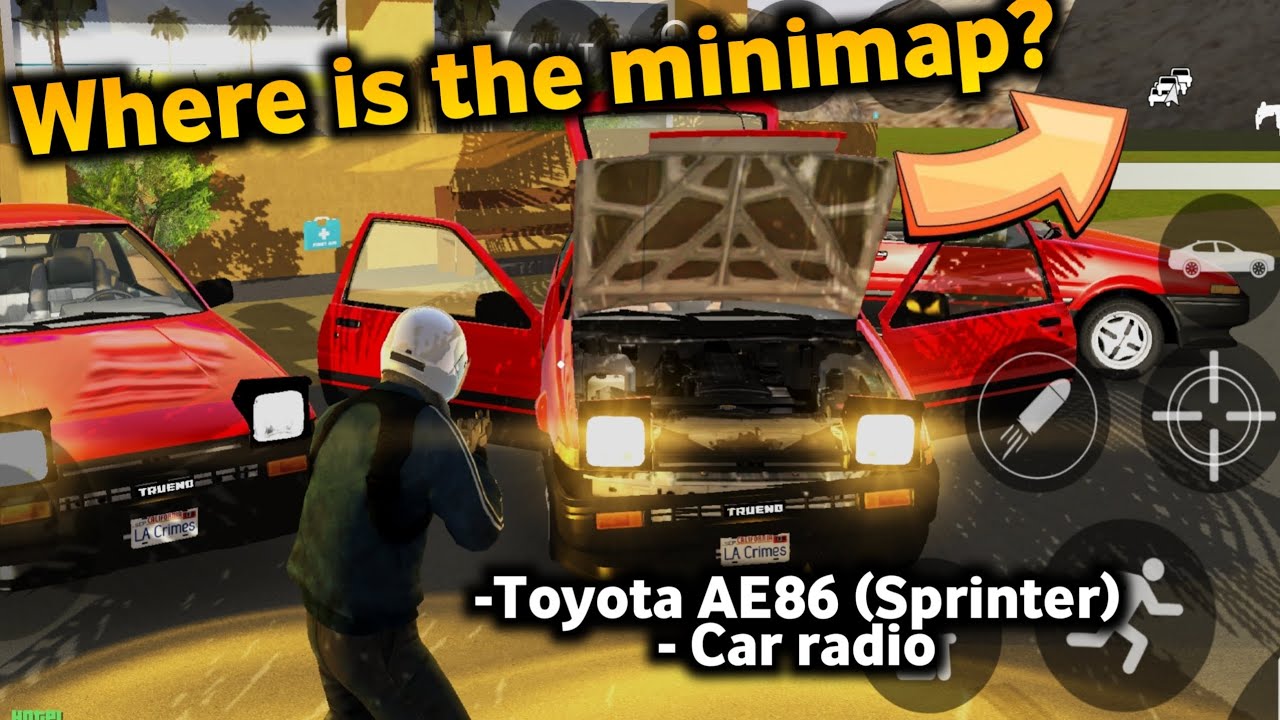 Where is the minimap? FIRST LOOK at LAC’s NEW Toyota AE86! | Los Angeles Crimes 1.9.3 Update 2026