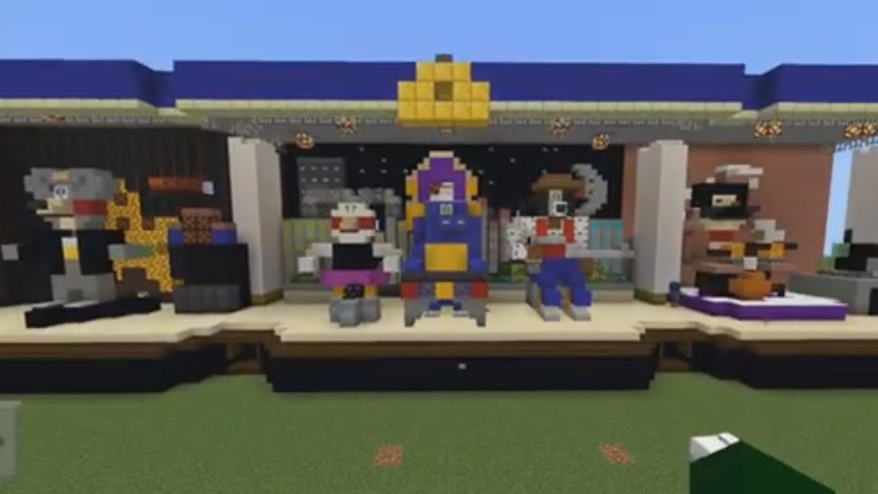Chuck E Cheese 3-Stage Minecraft