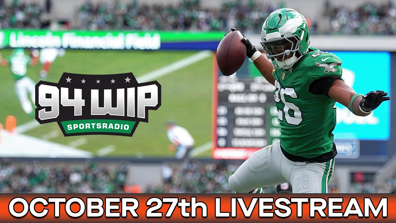 94WIP LIVE: Reacting To Eagles Dominant Win Over Giants