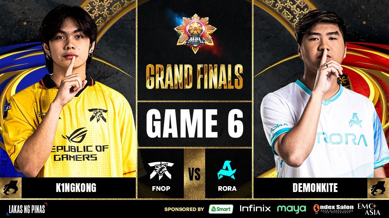 MPL PH S14 — ГРАНД-ФИНАЛ — FNOP VS RORA ИГРА 6
