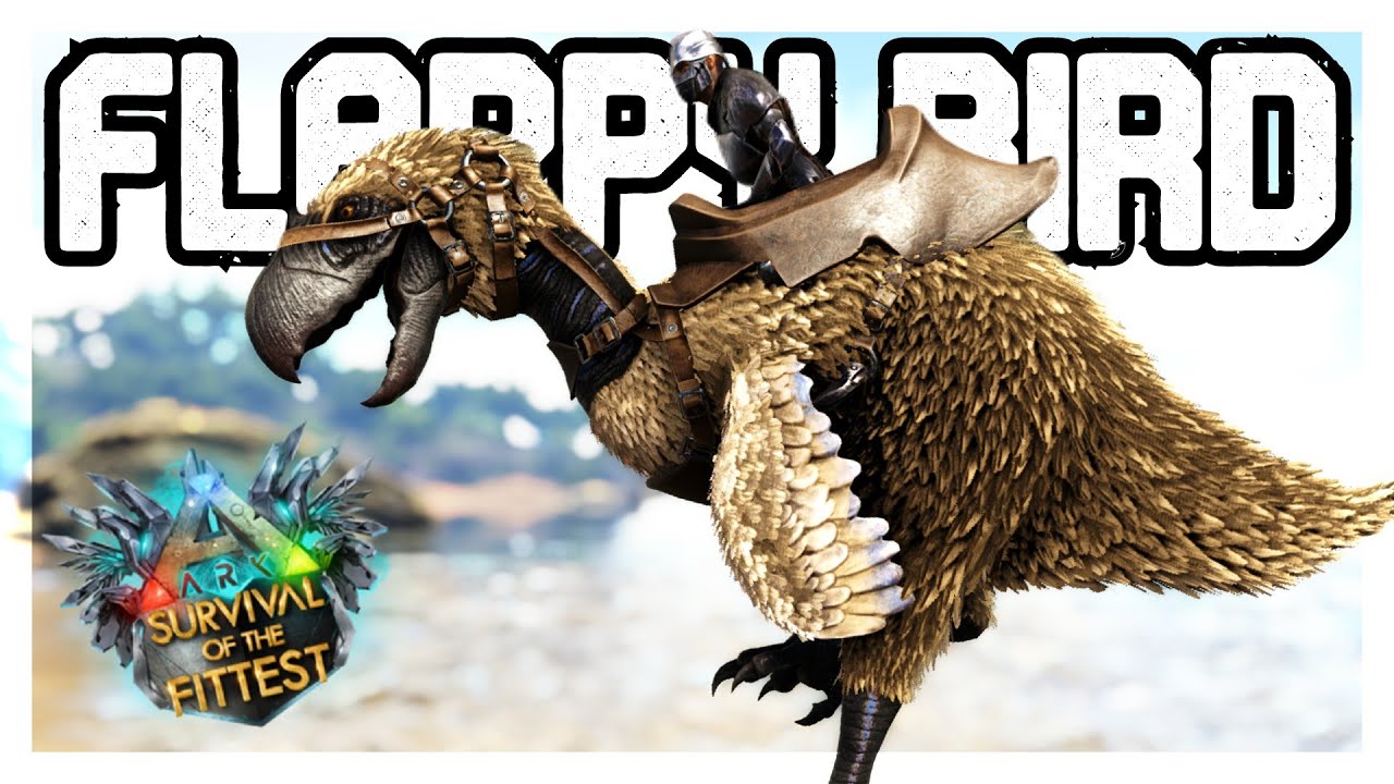EPIC Terror Bird Solo Win! - ARK: Survival Of The Fittest