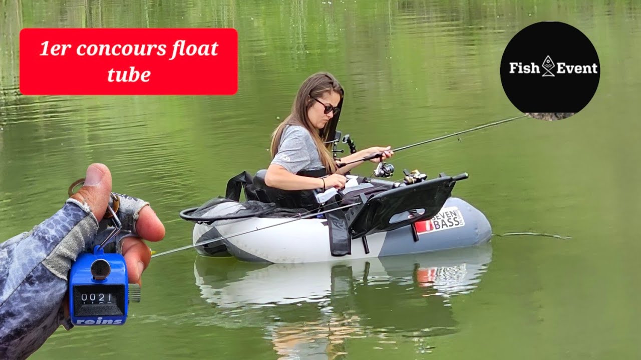 1er concours float tube et premier podium !!!