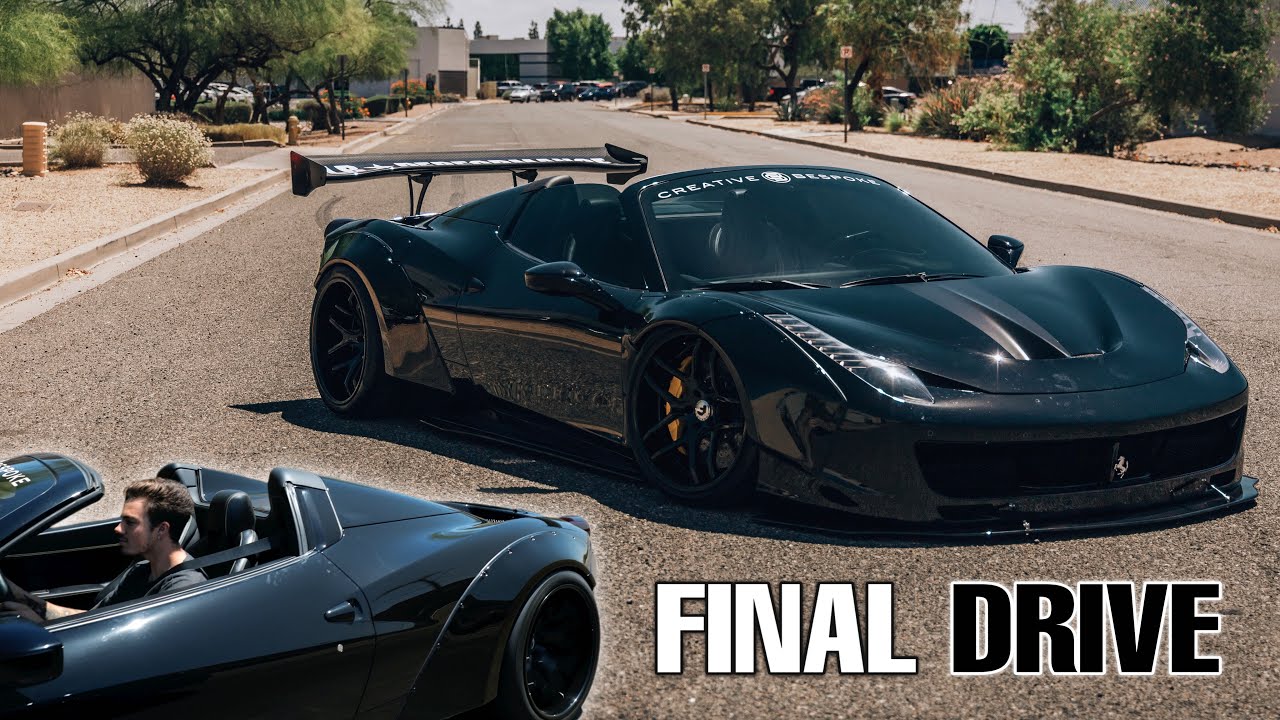 The FINAL Drive Before this Liberty Walk 458 SOLD!! *Creative Bespoke*