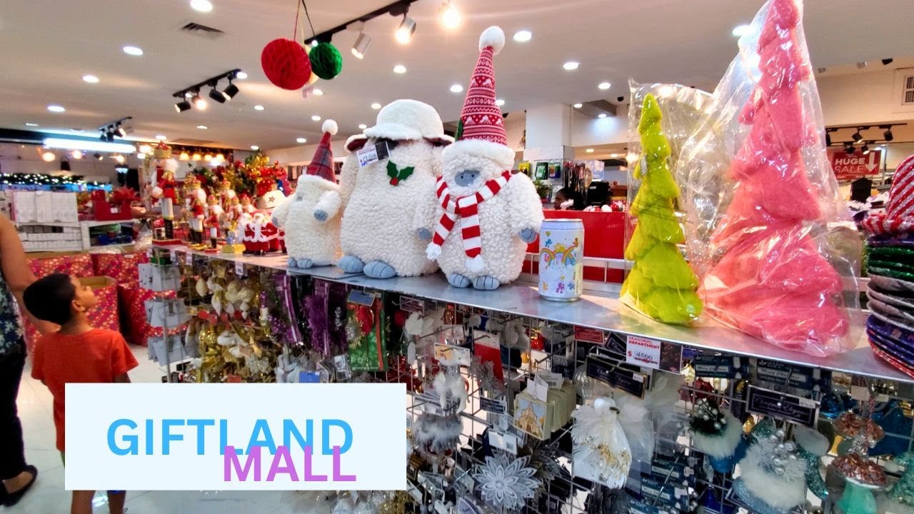 PICKING UP SOME CHRISTMAS GIFTS AT GIFTLAND MALL GUYANA