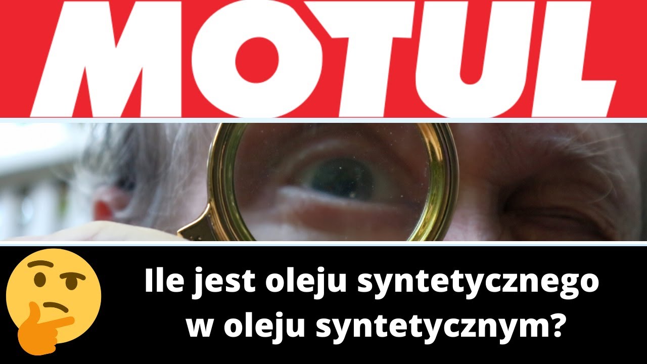 Motul ile oleju syntetycznego jest w oleju syntetycznym?