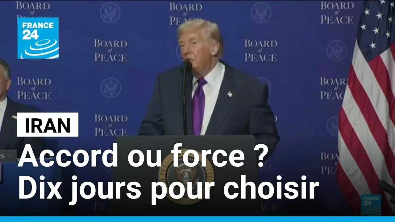 Accord ou force : Trump se donne 