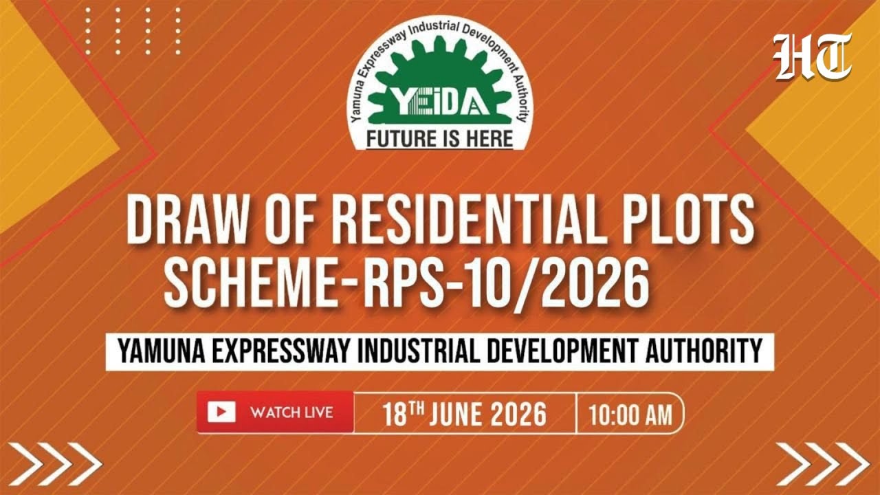 Live | Draw of residential plots on the Yamuna Expressway