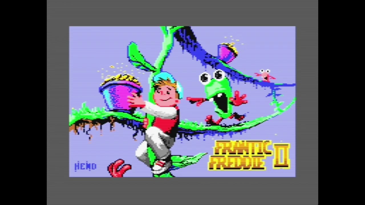 Frantic Freddie 1 and 2 on Commodore 64