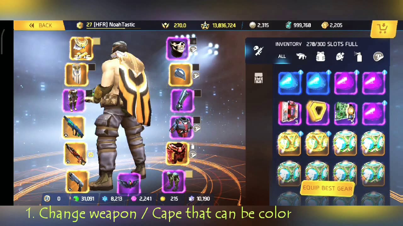 How to make a custom color, SHADOWGUN LEGENDS