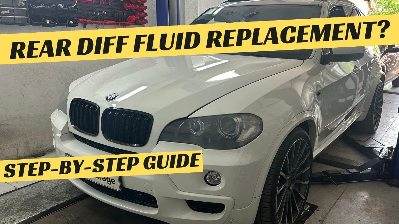 BMW X5 E70 Rear Differential Fluid replacement