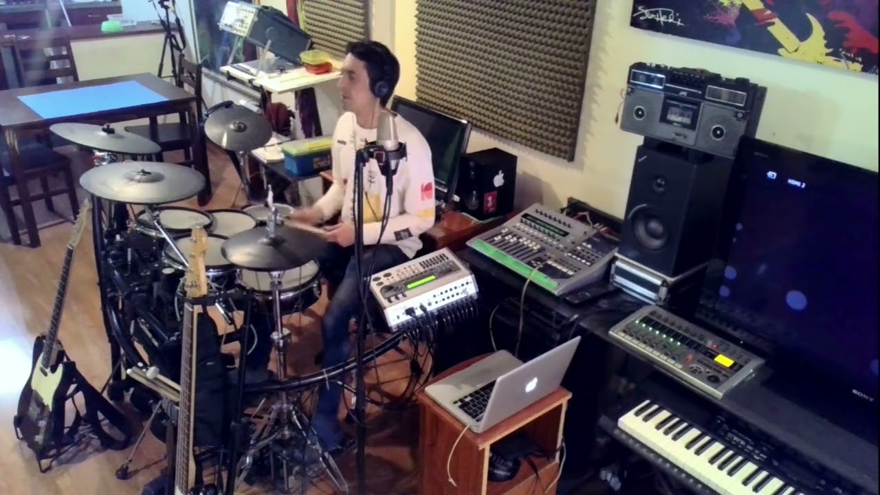 Conga/ Miami Sound Machine drum cover