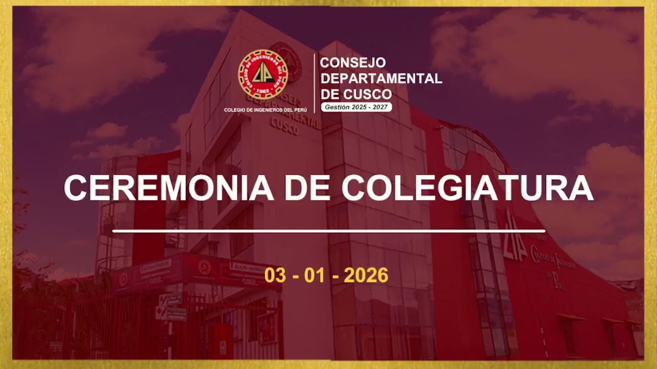 𝗖𝗘𝗥𝗘𝗠𝗢𝗡𝗜𝗔 𝗗𝗘 𝗖𝗢𝗟𝗘𝗚𝗜𝗔𝗖𝗜Ó𝗡 - 𝟎𝟑 𝐃𝐄 𝐄𝐍𝐄𝐑𝐎 𝐃𝐄 𝟐𝟎𝟐𝟔 - TURNO MAÑANA