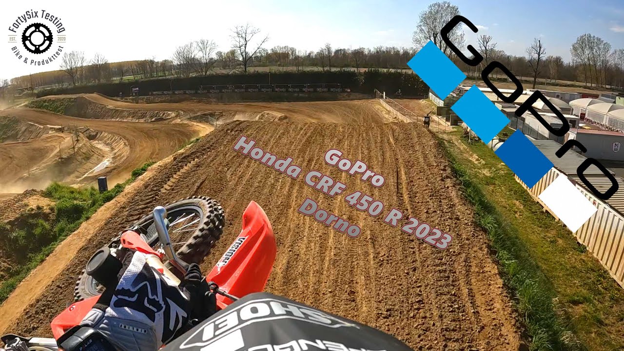 Dorno Honda CRF 450 R 2023 GoPro