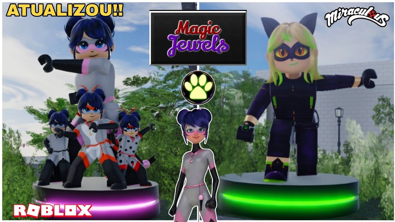 *INÉDITO* ATUALIZOU!! MAGIC JEWELS - MULTIMOUSE E SUAS FUSÕES + KITTYNOIR!!  - Roblox