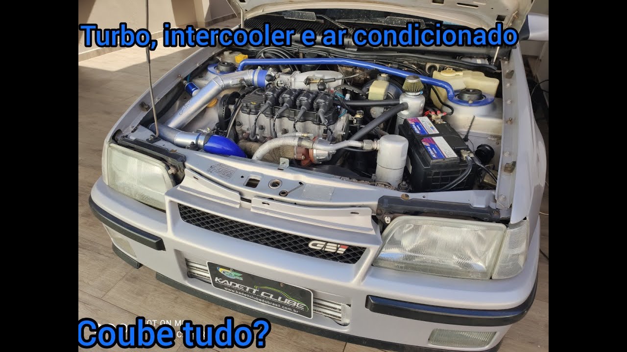 Kadett GSI 2.0 Turbo com intercooler e ar condicionado, tirando duvidas