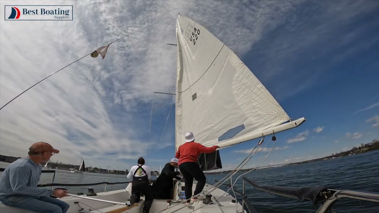 J105 Sailboat Racing - Onboard Video - Voiceover Discussion - Annapolis, MD - Lagniappe - 3.17.24