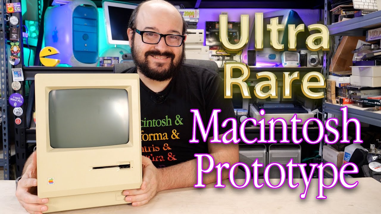 Тестирование ультраредкого прототипа Apple Macintosh 128K, предназначенного для аукциона
