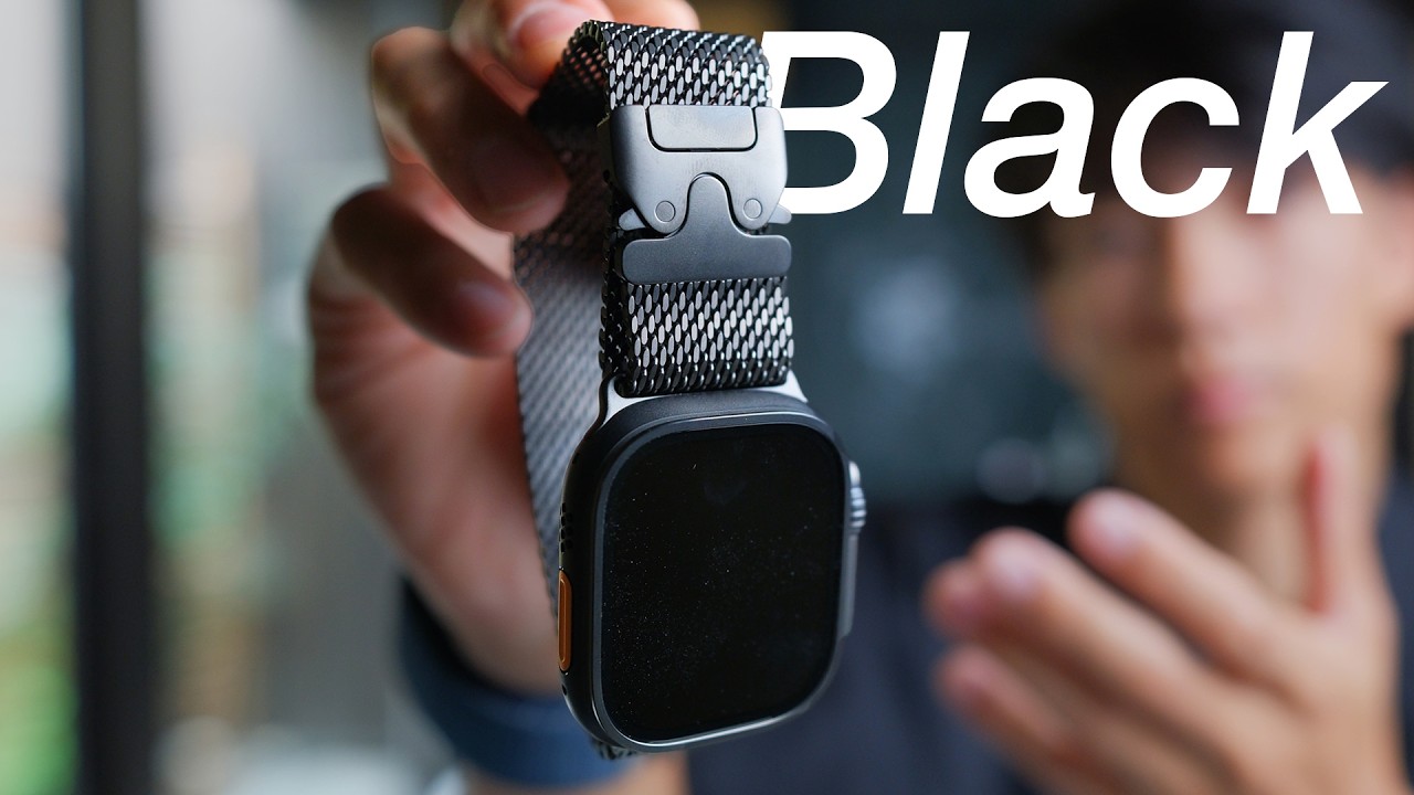 Apple Watch Ultra 2に待望のブラック登場。とにかく、カッコいい。