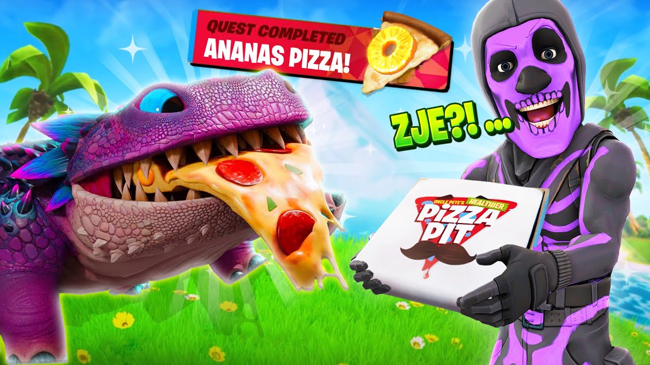 Czy KLOMBO zje NOWĄ PIZZĘ w Fortnite?! 🍕 (MITY!)