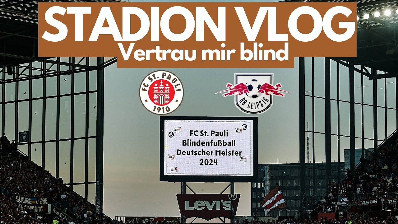 FC St. Pauli vs. RB Leipzig | Stadion Vlog | Magische Momente in Millerntor-Stadion/St. Pauli