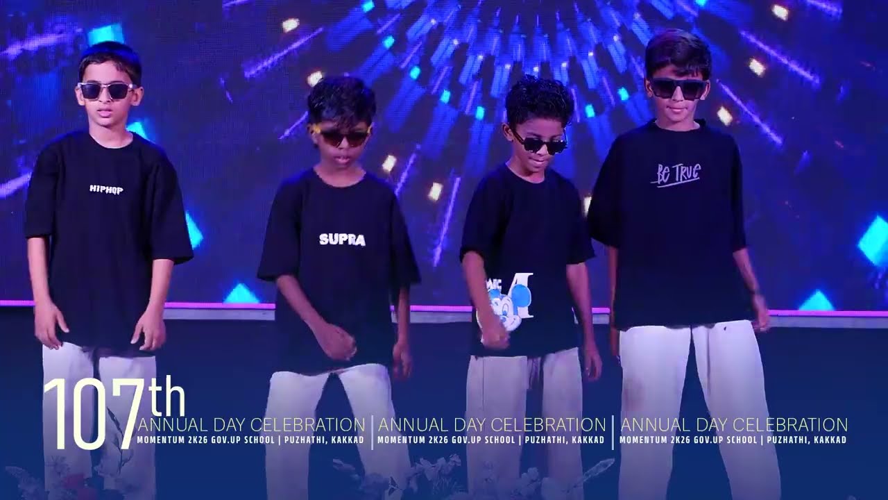 Group Dance Boys 4th std | Momentum 2K26 | Annual Day | Govt.u.p.School Kakkad