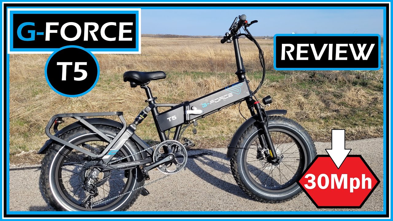 G-FORCE T5 Foldable Fat-Tire Ebike *Unboxing & Review*