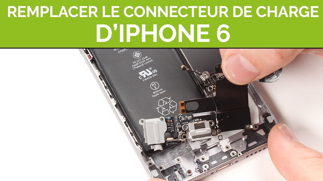 Remplacer le connecteur de charge de son iPhone 6, by SOSav