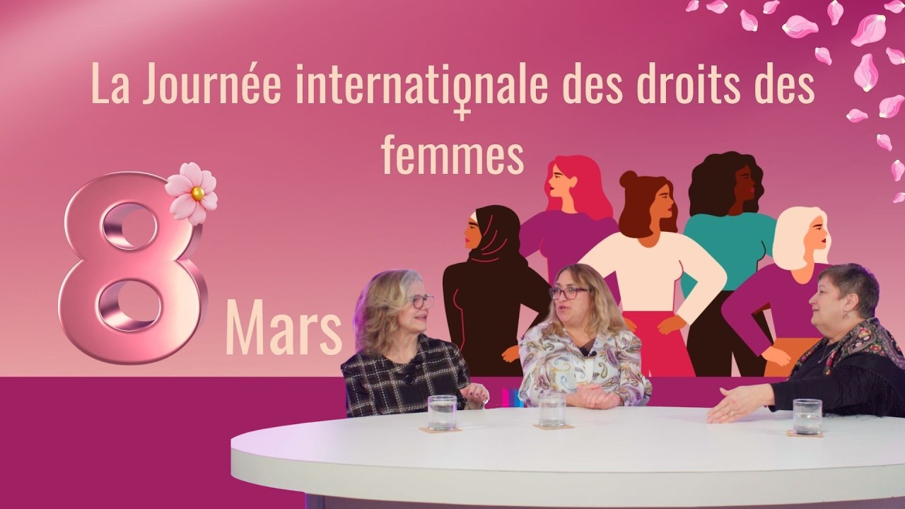 Discussion pour la Journée des droits des femmes avec Geneviève Lajoie et Linda Pilon